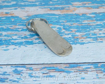 Silverplated - Spoon Handle Keychain - Silverware