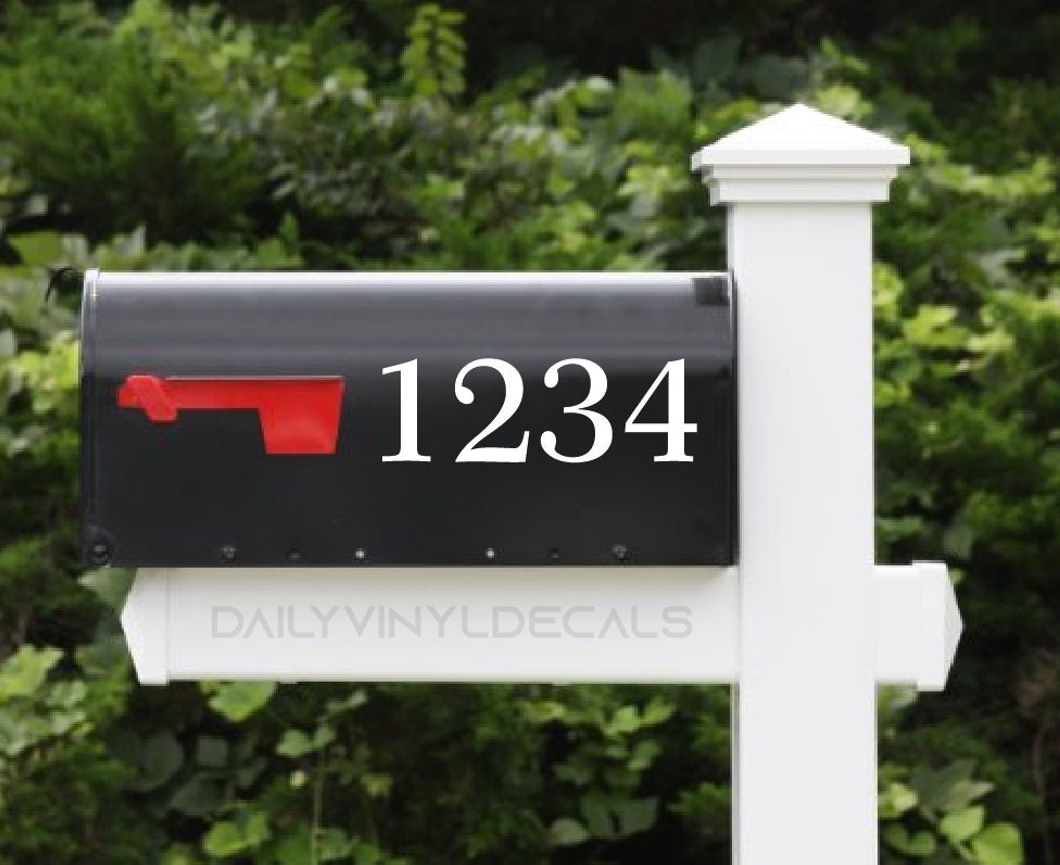 mailbox decals mailbox decals