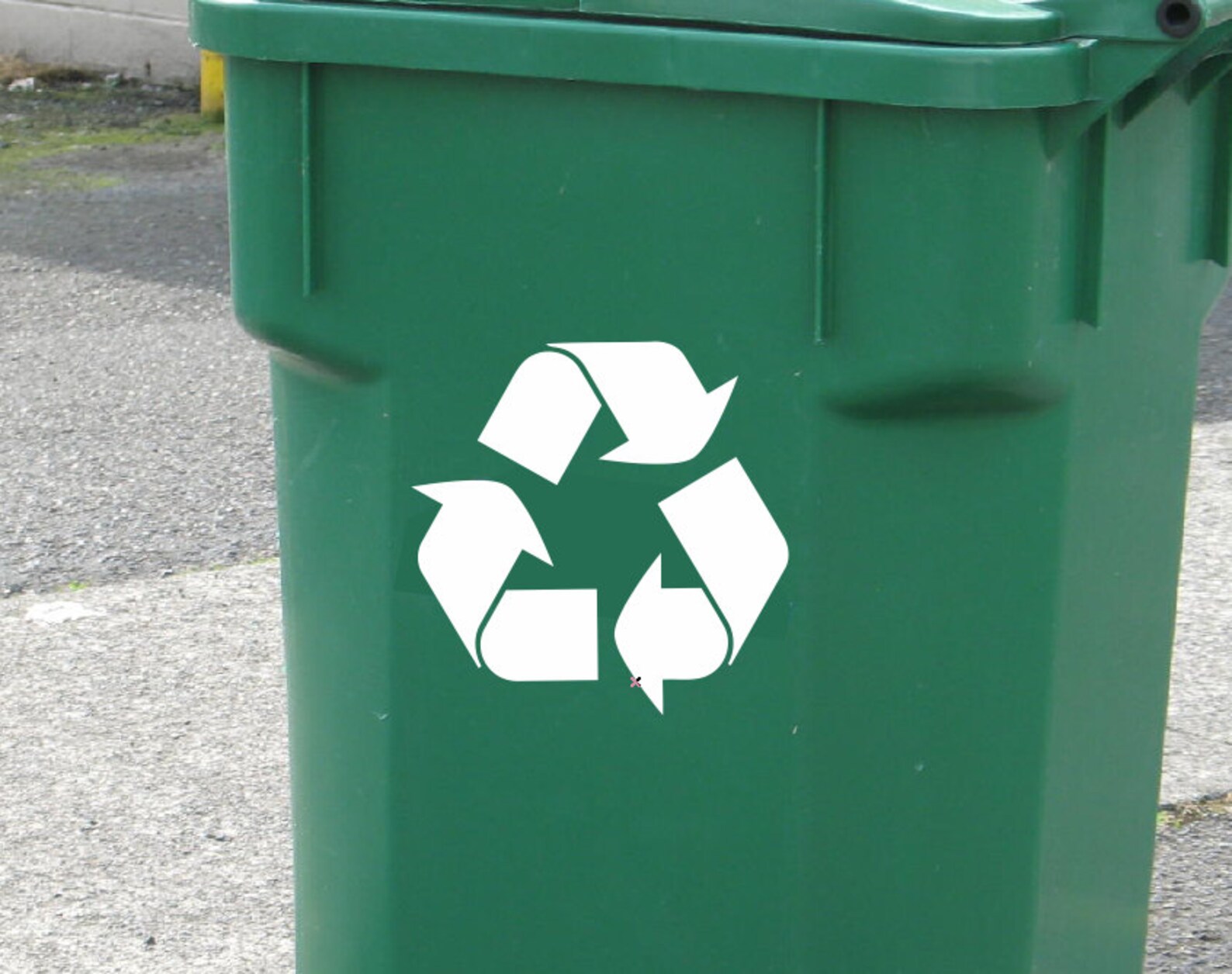 Set of 2 Recycle Symbol Vinyl Decals Recycle Decals Choose Etsy