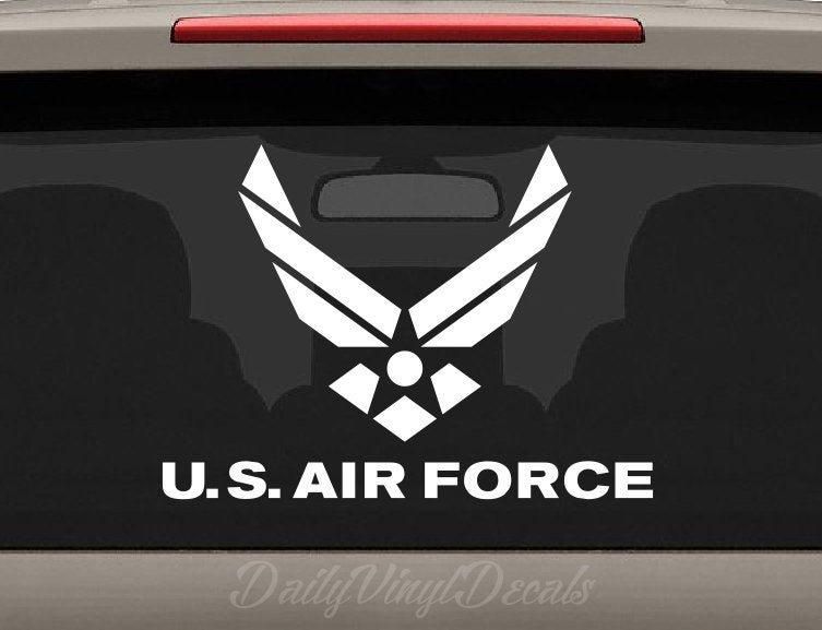 US Air Force Decal - Apply to Cars Trucks Windows Laptops etc - Unite…