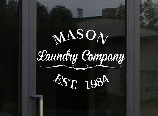 Custom Storefront Decal - Your Business Name and Information in this