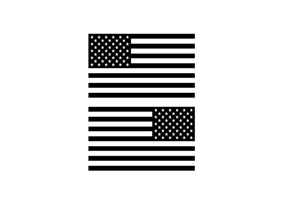 5 x 3 American Flag Decal Vinyl Car Decal Matte or Etsy