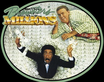 80 S Richard Pryor Classic Brewster S Millions Poster Art Custom Tee Any Size Tamielle Com 80 S Richard Pryor Classic Brewster S Millions Poster Art Custom Tee Any Size Tamielle Com