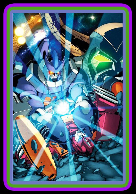 80's Cartoon Classic Transformers Galvatron vs. Hot Rod Etsy