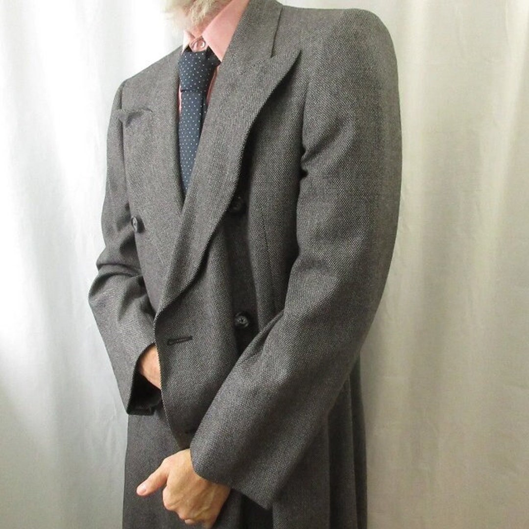 Vtg 60s CHRISTIAN DIOR Coat Men