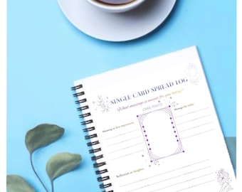 Tarot spread journal pages pack