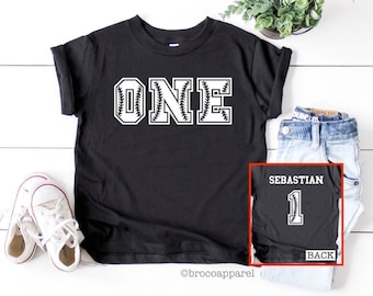 Baseball Birthday Shirt, Boys Baseball Birthday, Sport Birthday Shirt, One Baseball Tee, 2nd Birthday Shirt, 3rd Birthday Shirt, 1 2 3 4 5 6