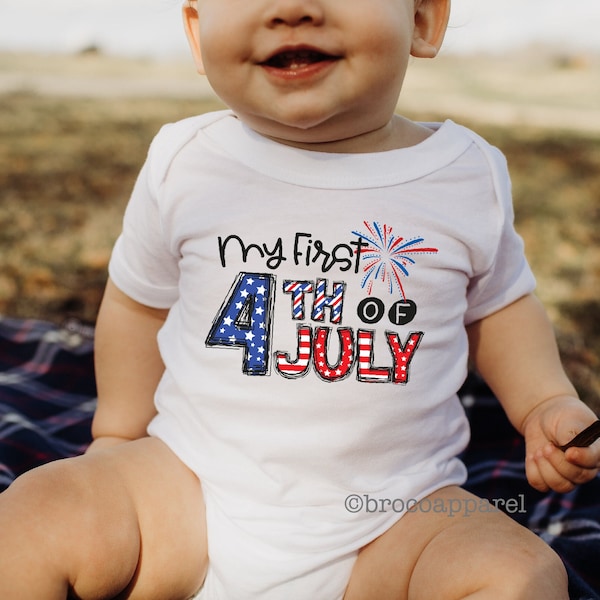 My First 4th Of July, Boys 1st 4th Of July, 1st Fourth of July, 1st 4th Of July, First 4th Bodysuit, Kids 1st 4th Shirt, First 4th Shirt