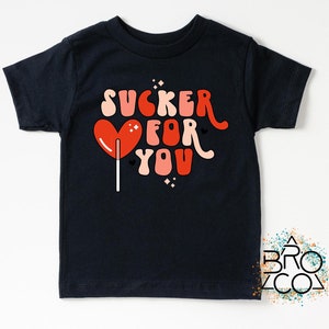 Sucker For You Shirt, Boys Valentine Shirt, Valentines Day Tee, Valentine Outfit, Toddler Valentine, Valentine Boy Tee, Sucker Shirt