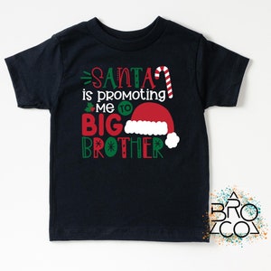 Santa Promoted To Big Brother | Big Brother Announcement | Christmas Baby Announcement | Christmas Baby | Big Brother Christmas