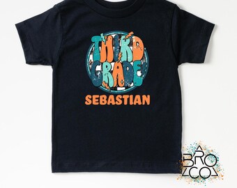 Third Grade Shirt | Back To School Shirt | First Day Of School | Custom School Shirt | Personalized Shirt | 3rd Grade Shirt