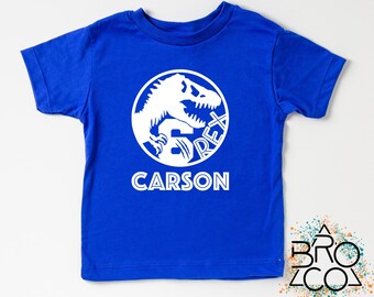 6th Birthday T-Rex Shirt | Dinosaur Birthday Tee