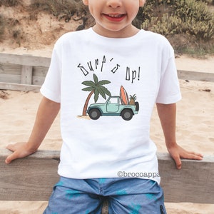 Surfs Up Boys Beach Tshirt | Surf Shirt For Kids | Kids Surfing Shirt | Beach Vacation Tee | Summer Vacation Tee | Boys Beach Tshirt