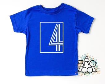 Birthday Boy Shirt | 4th Birthday Shirt | Toddler Birthday | Birthday Boy Shirt | Boys 4th Birthday | Birthday Shirt Boy | Four Shirt