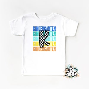 Kindergarten Shirt | Back To School Shirt | 1st Day Of School | Boys Kindergarten Tee | Boy First Day Shirt | Boys Back To School