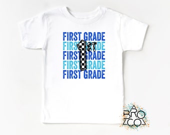 1st Grade Shirt | Back To School Shirt | 1st Day Of School | Boys 1st Grade Shirt | First Grade Shirt | 1st Grade Boy | Boys School Shirt