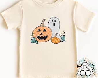 Boys Halloween Shirt | Kids Pumpkin Shirt | Boy Ghost Shirt | Toddler Halloween | Kids Halloween Shirt | Natural Toddler Shirt