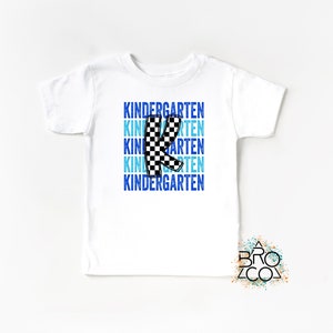 Kindergarten Shirt | Back To School Shirt | 1st Day Of School | Boys Kindergarten Tee | Boys Back To School | Boys 1st Day Shirt