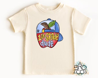 1st Grade Shirt | Back To School Shirt | 1st Day of School | Boys Back To School | 1st Grade Boy Shirt | 1st Grade Dude
