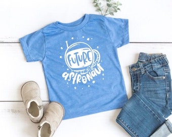 Future Astronaut Tee, Astronaut Tshirt, Kids Space Shirt, Youth Space Tee, Outer Space Shirt, Astronaut Shirt, Career Day Shirt