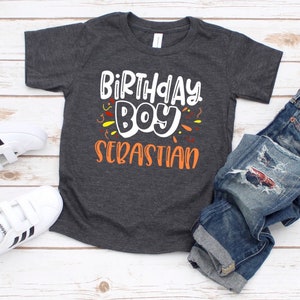 Birthday Boy Shirt, Birthday Shirt, Boys Birthday Shirt, Custom Birthday Tee, Custom Birthday Shirt, Birthday Tshirt, Boys Birthday Tee