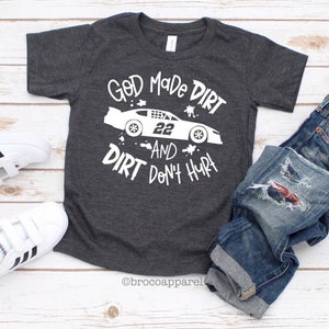 Boys Racing Shirt, Boys Race Car Shirt, Kids Race Car Shirt, Dirt Racing Shirt, Dirt Dont Hurt Shirt, Kids Racing Shirt, Toddler Racing Tee