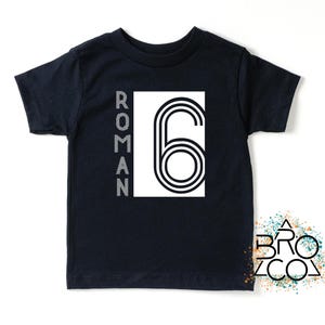 6th Birthday Shirt | Birthday Boy Shirt | Six Birthday Shirt | Boys 6 Birthday Shirt | Personalized Shirt | Custom Birthday Shirt
