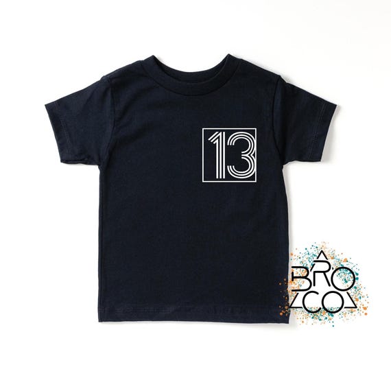 13th Birthday Shirt | Birthday Boy Shirt | Thirteen Shirt | Teenager Shirt | Teen Birthday Shirt | 13 Birthday Party | Birthday Party Shirt