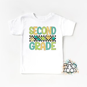 Second Grade Back To School Boy Shirt | First Day Of School | 2nd Grade Boys Tshirt | Kids School Shirt | Back To School Boys Tee