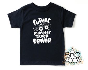 Future Monster Truck Driver Toddler T-Shirt