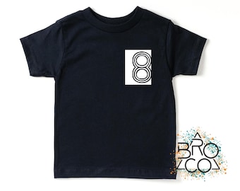 8th Birthday Shirt - Boys 8th Birthday - Birthday Party Shirt - Kids Birthday Shirt - Eight Shirt - Birthday Boy Shirt - 8 Birthday Shirt