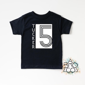 5th Birthday Boy Shirt | Boys 5th Birthday | Five Birthday Shirt | Custom Birthday Shirt | 5 Birthday Shirt | Personalized Shirt