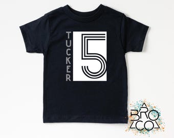 5th Birthday Boy Shirt | Boys 5th Birthday | Five Birthday Shirt | Custom Birthday Shirt | 5 Birthday Shirt | Personalized Shirt