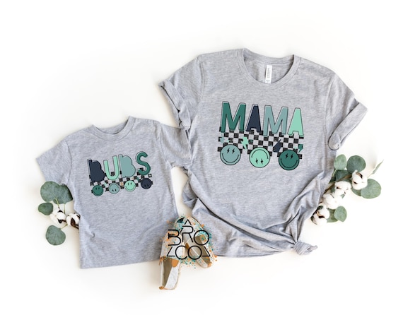Mom And Son Matching Tees | Mama Bubs Matching | Mama Shirt | Bubs Shirt | Mother Son Shirts