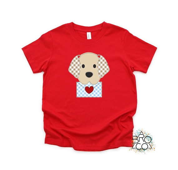 Valentine Shirt Boy | Puppy Love Shirt | Valentine Dog Shirt | Boys Valentine Shirt | Valentine Toddler | Kids Valentine Shirt
