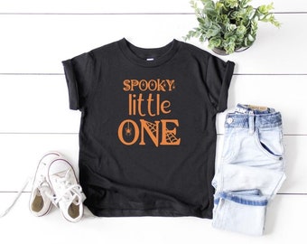 Spooky Little One, Halloween 1st Birthday, 1st Birthday Shirt, Halloween First, Halloween Birthday, Toddler Halloween, Halloween Shirt