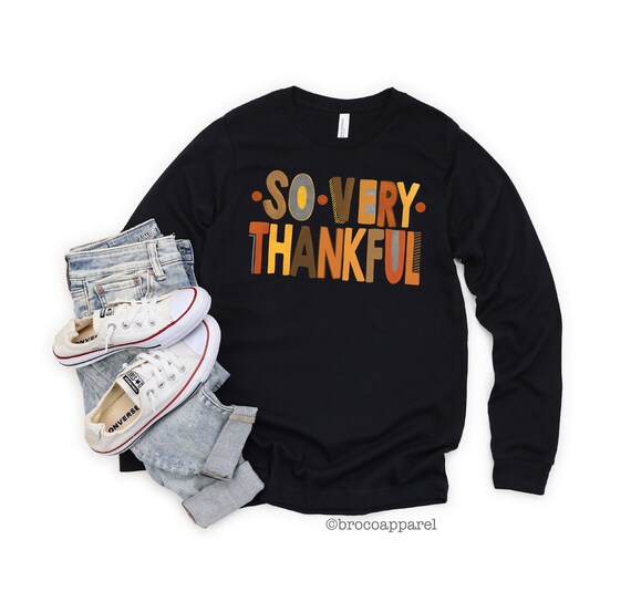 Kids Fall Long Sleeve Shirt, Thanksgiving Shirt, Boys Thankful Shirt, Boys Long Sleeve, Boys Fall Shirt, Kids Thankful Shirt