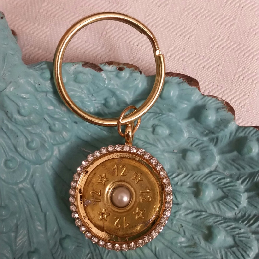 Shotgun Shell Keyring Wedding Keyring Shotgun Shell Jewelry Etsy UK