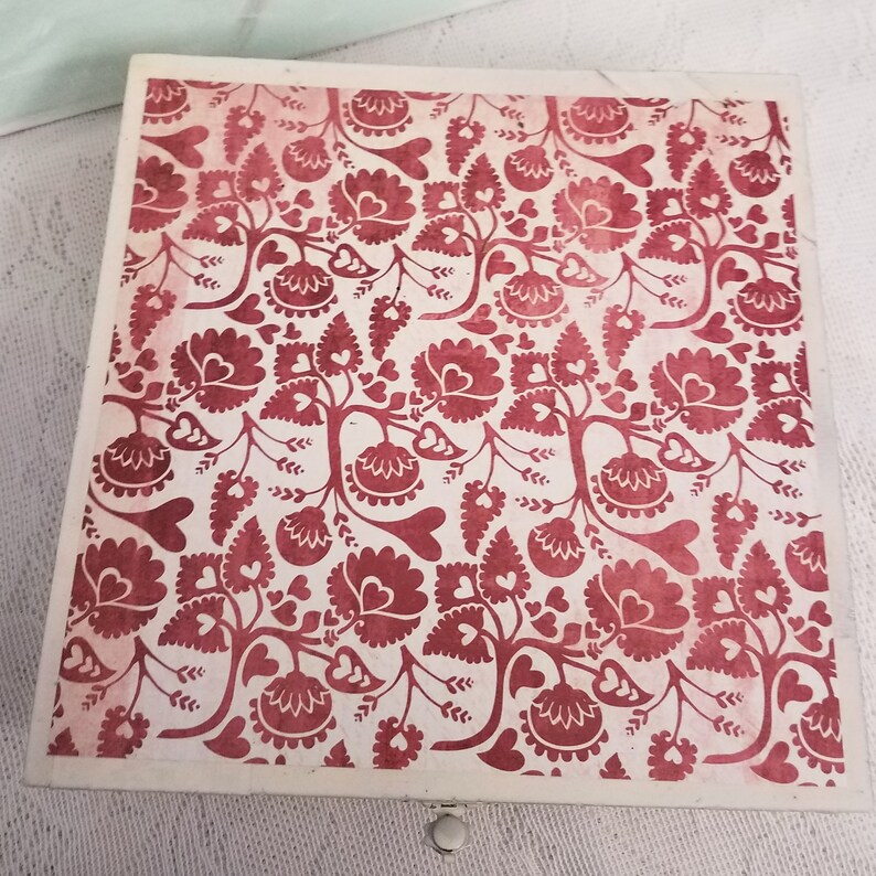 Altered Cigar Box, Keepsake Box, Letter Box, Wooden Box, Upcycled Box