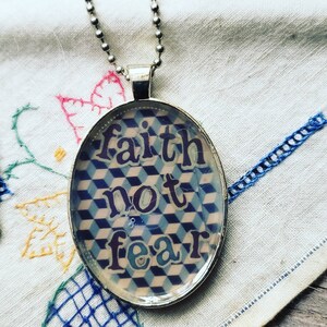 Inspiration Necklace, Inspiration Jewelry, Faith Necklace, Encouragement Jewelry, Unique Necklace, Christian Jewelry, Statement Necklace
