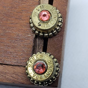Bullet Earrings, Bullet Jewelry, Bullet Studs, Upcycled Jewelry, Shooters Jewelry, Shooters Gift, Western Jewelry, Casing Jewelry, Earrings