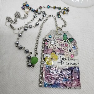 Luggage Tag Necklace