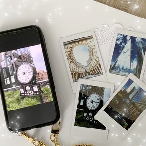 Bread photo holder photo stand mini photo display polaroid and Instax photo holder mini Fujifilm instax photo frame image 4