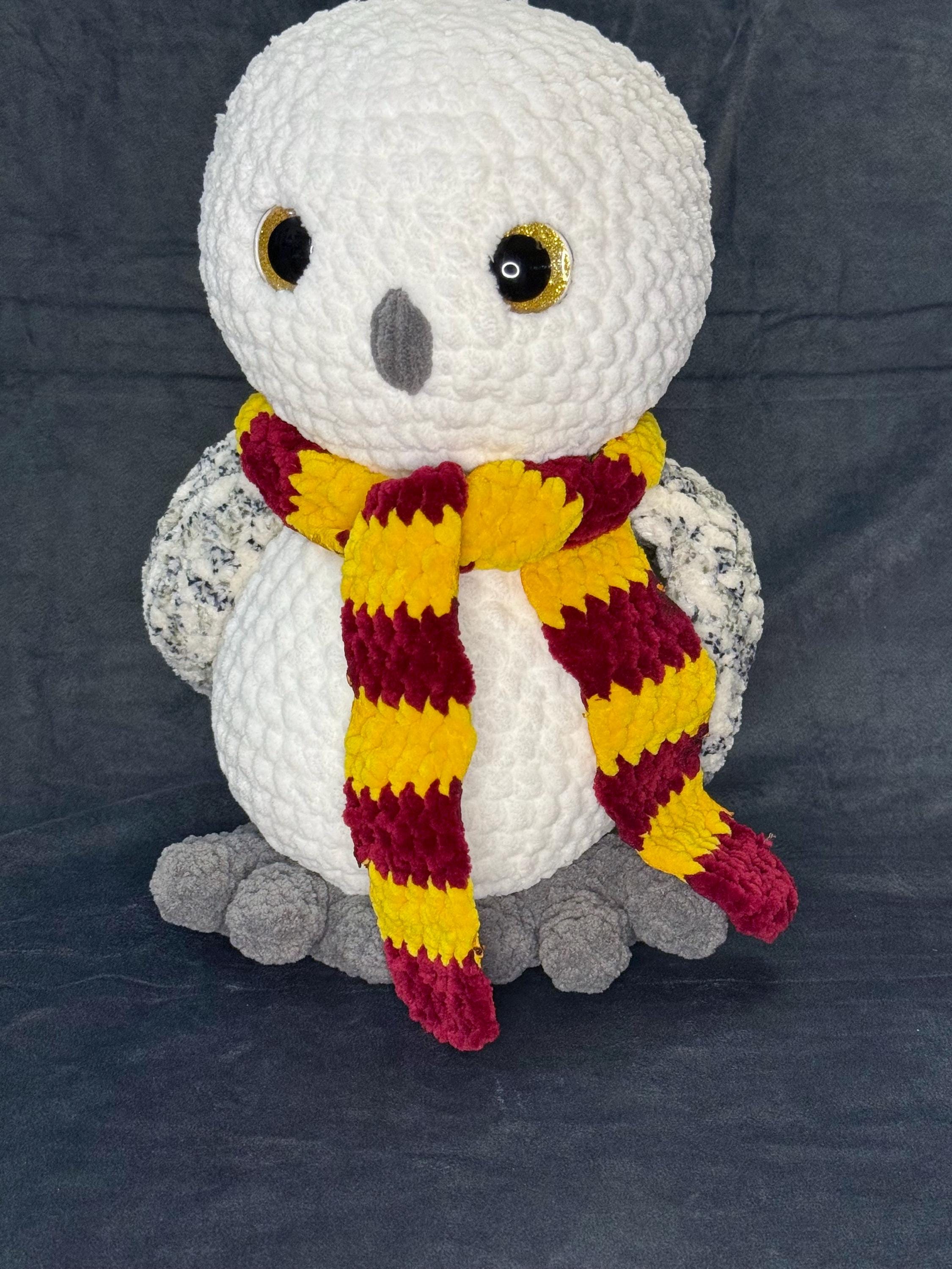 Snowy Owl in a Scarf
