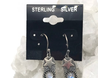 Moonstone Celestial Earrings
