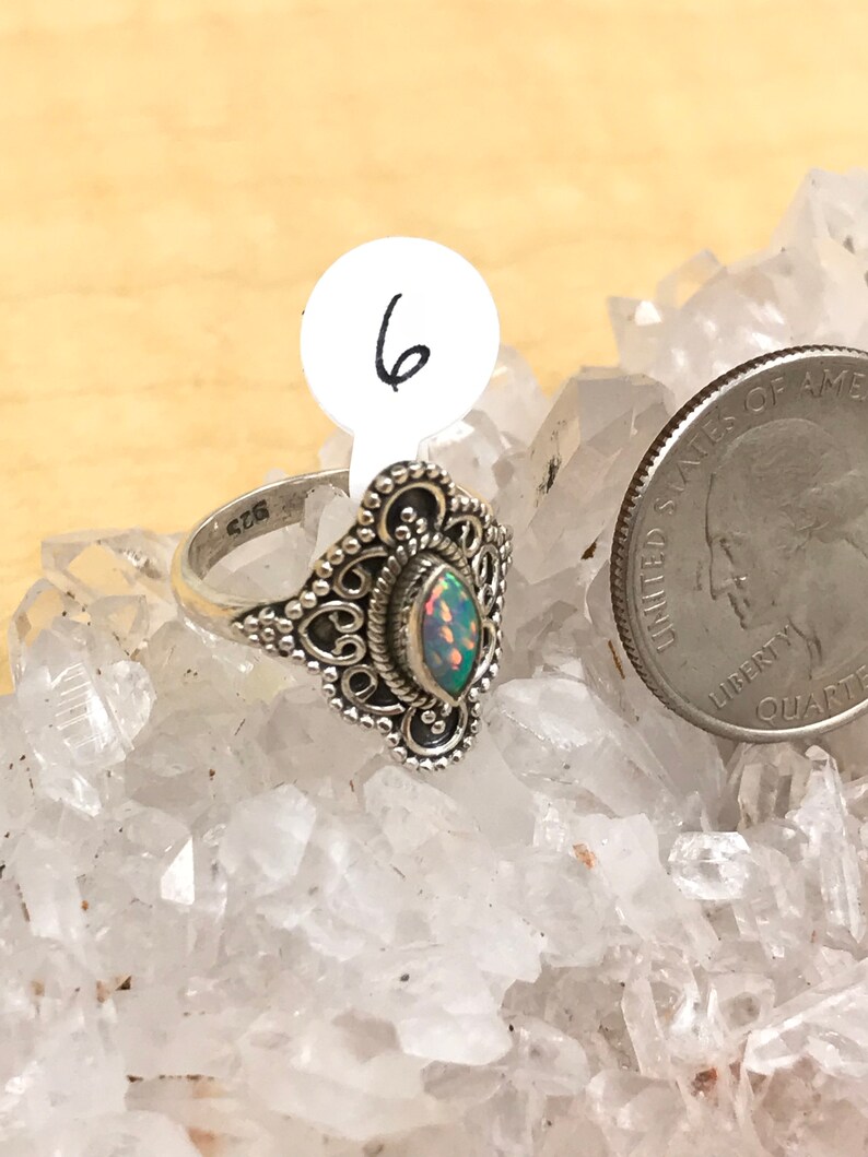 Opal Ring Size 6