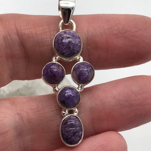 Gorgeous Charoite Pendant