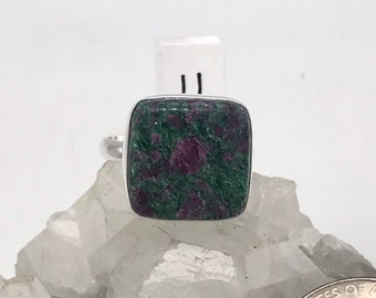 Ruby in Kyanite Ring Size 11