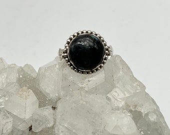 CTHY RING [LARVIKITE] 17号 Larvikite Ring, Size 9 - Etsy