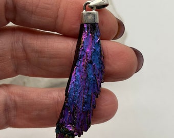 Amazing  Titanium Kyanite Pendant